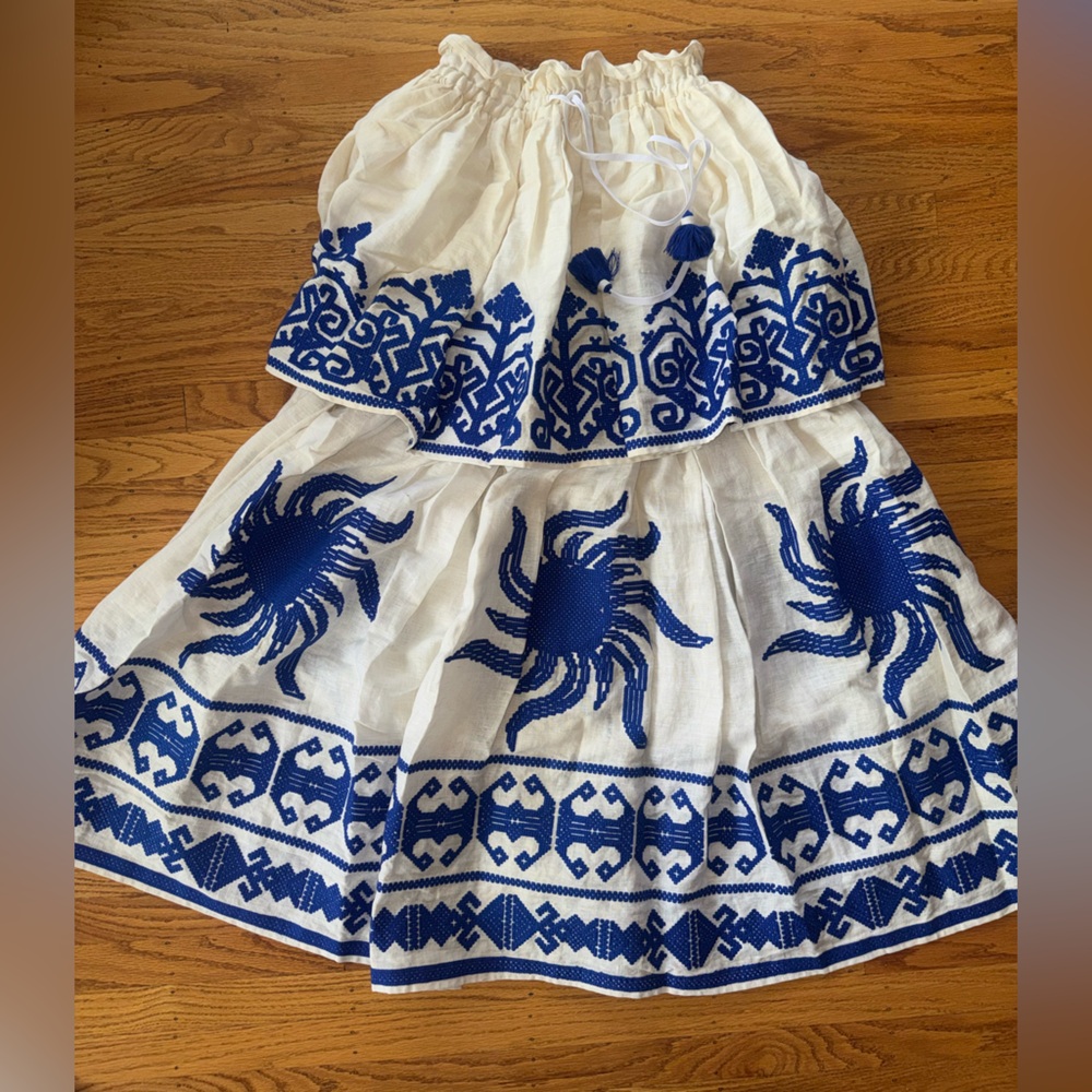 Yulia Magdych Embroidered Skirt Set